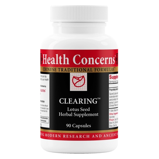 [BRSW2FL4OAGQ43TK] Health Concerns Clearing – Urinary Tract & Reproductive Health Support for Women – Lotus Seed Herbal Supplement – Detox, Vaginal Health, UTI Support – Traditional Chinese Formula – 90 Capsules