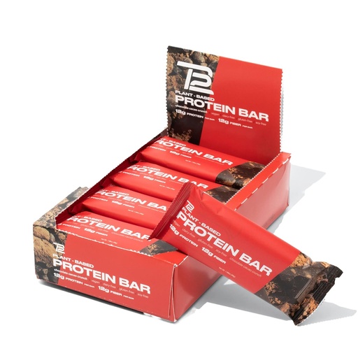 [BRSROYL6DIIGCDLH] TB12 Plant Based Protein Bars by Tom Brady | High Protein, High Fiber, Low Sugar, Vegan, Gluten Free, Dairy Free, Non GMO, Healthy Protein Snacks | Made From All Natural Whole Foods with Antioxidants, Vitamins, and Minerals (Chocolate Cacao Crunch)