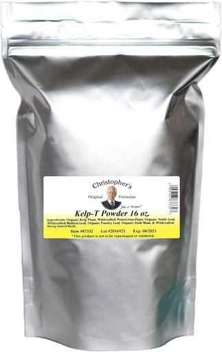 [BRSWIZT6PIPGICTY] Christophers Original Formulas Kelp- T Kombinationspulver 16 OZ