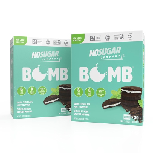 [BRSRMYA3DIMBAEY4] No Sugar Keto Cups, Chocolate Mint, 60 Cups - Diabetic safe treat, Low Net Carb (1g), Sugar Free (0g) Keto Fat Bomb Snacks with 7g Healthy Fat - Gluten Free, All Natural, Non-GMO