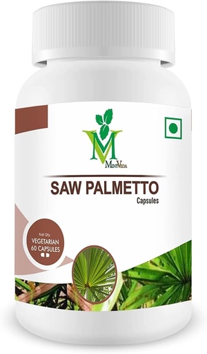 [BRSRAAIDA4CWC3LA] Saw Palmetto Extract Capsules 800mg | Dietary Supplement for Hair Growth | Supports Prostate Health & Urinary Health Good & Natural -60 Veg Capsules