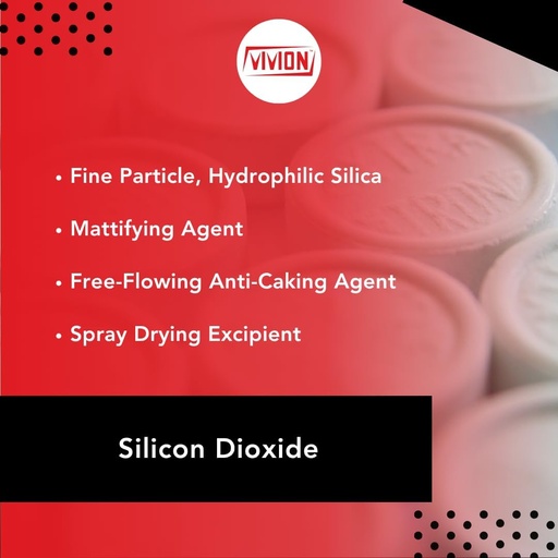 [BRSROZYHB4HGGDL4] Silicon Dioxide Powder - Bulk 25 lb - Sipernat 22S Pharmaceutical Grade Milled Precipitated Silica - Moisture-Absorbing Anticaking Flow Agent - Spray Drying Excipient