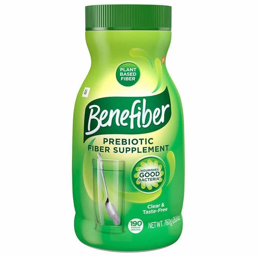 [BRSWIFD2BF5GMYDC] Benefiber Fiber Supplement Powder 190 Servings - Sugar Free- Grit Free 722 grams (25.5 oz.)