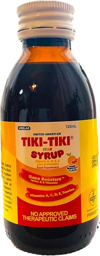 [BRSWIHQKOINRMC3K] Tiki-Tiki Star Plus Syrup 120ml