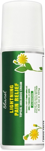 [BRSWGBI5OYPQ4F3J] Ebanel Pain Relief Roll On for Arthritis, Foot, Back, Joint, Neck, Strains & Sprains with Menthol, Camphor, Arnica, Emu Oil, MSM, Boswellia, Targeted Muscle Pain Relief Roll On