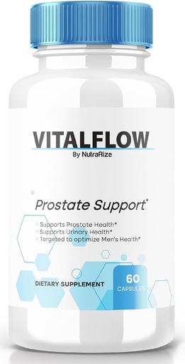 [BRSRAYIOOAOREHLP] VitalFlow Capsules, VitalFlow Advanced Prostate Support Formula, Official All-Natural Formula to Regain Control, Max Strength Pills to Support Overall Health, Vital Flow Reviews (60 Capsules)