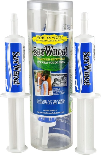 [BRSWIG33CR4BQDTC] for Horses in Distress: Promotes Normal Digestive Flow, Blue, 4Wx10L