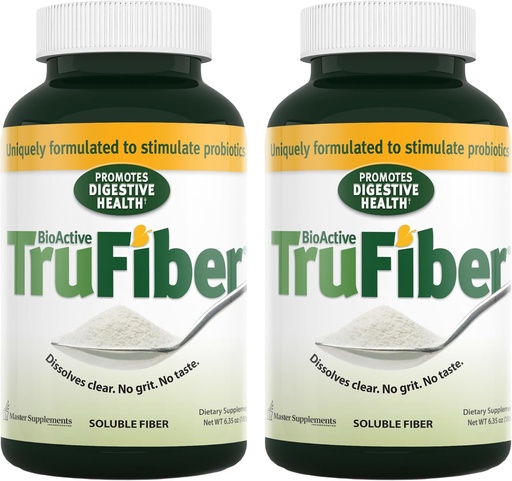 [BRSWKGAZO57ACCLU] Phụ tá phụ trợ TruFiber - 6.35 oz, gói 2 Fiber Prebiotic Fiber để giúp đỡ Boost Probiotic Probiotic - Hỗ trợ sức khỏe - Vegan, Gluten - 100 dịch vụ toàn diện