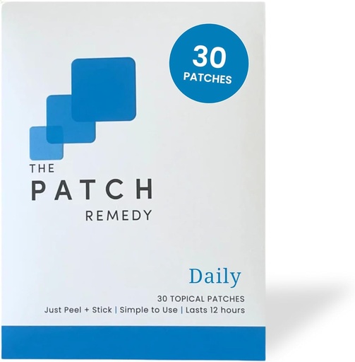 [BRSRAYYNAF6ROA3K] The Patch Remedy Daily Patch | Glutathione, N-Acetyl Cysteine (NAC) | 30 Patches