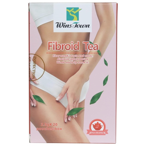 [BRSWYEINOIFR4DT7] Wins Town Fibroid Tea, Stöder Fibroid Shrink och Healthy Womb, Anti Aging, Warm Uterus Detox Tea, 20 Teabags