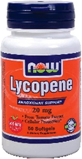 [BRSWIYAQBMDQ4HA5] Now Foods Lycopène, 50 softgels / 20 mg ( Multi-Pack)