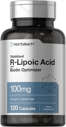 [BRSWGH3RDIORQ3L2] Horbaach R-lipoiinihappo 100 mg 