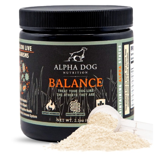 [BRSROBQLBYMGADTU] Balance Probiotic Blend for Dogs by Alpha Dog Nutrition