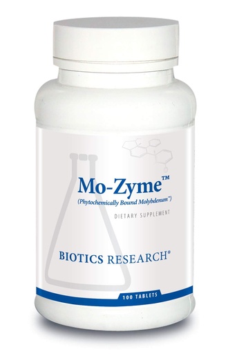 [BRSWIYL3AIABG3D4] Biotics Research Mo-Zyme Molybdenum 50 micrograms, Liver Support, Detoxification, Essential Trace Element, Healthy Metabolism, Antioxidant Support 100 Tablets