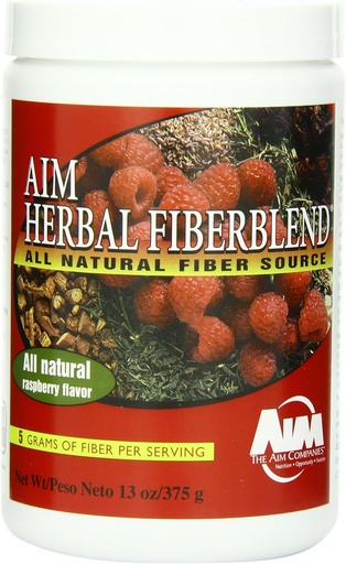 [BRSWIYTYBMEBCFQZ] AIM Herbal Fiberblend Raspberry Powder 13 oz.