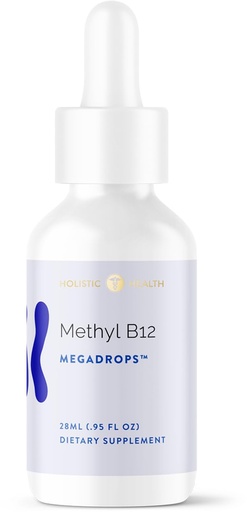 [BRSWGAAFBYFGYADJ] Holistic Health Methyl B12 MegaDrops™ 28ML (.95 FL oz)