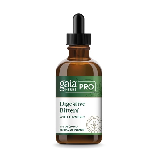 [BRSWIYL7C4ARQYA5] GAIA HERBS PRO Digestive Bitters with Turmeric - with Herbs Traditionally Used to Support Healthy Digestion* - Herbal Formula - Great for Travel - 2 Fl Oz (30 Servings)