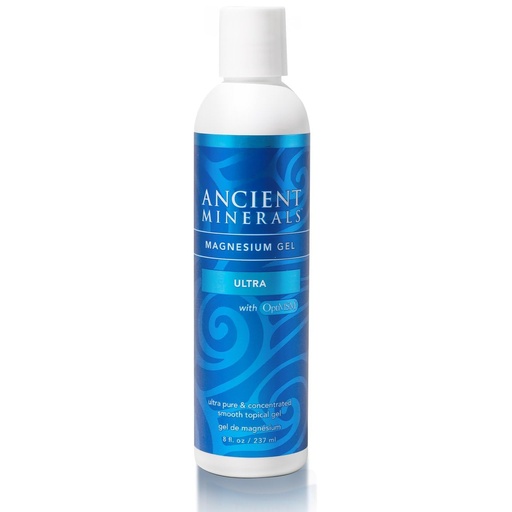 [BRSWIGAABV7BAD3U] Ancient Minerals Magnesium Gel Ultra with OptiMSM and Aloe Vera - Topical Magnesium Gel Formula with MSM Best Used for Massage and Topical Application (8oz)