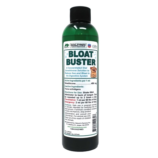 [BRSWGCQQAAJQMFDA] Dogzymes Bloat Buster (8 Ounce)