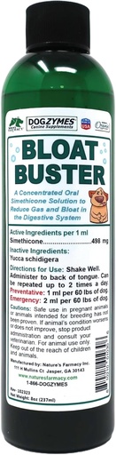 [BRSWGCQQAAJQMFDA] Dogzymes Bloat Buster (8 Ounce)