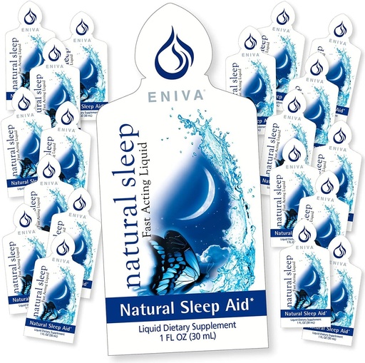 [BRSWGEL6CB6AGE3L] 20 Packets of Natural Sleep Travel Single Serve Natural Sleep Aid, Feel Great in The Morning