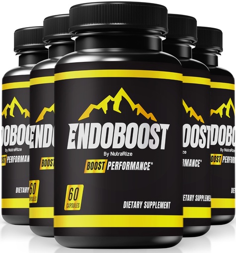 [BRSROBD4BYHWME36] NutraRize (Pack of 5 Endoboost for Men - (Official) Endoboost Performance, Supplements, Capsules, Endoboost Reviews for Mens Health Pills Pro Advanced Formula (300 Capsules)