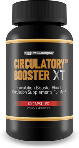 [BRSRAFD2A4PQ23AZ] Circulatory Booster XT - Paras verenkierto Booster verenkierron lisäravinteet miehille - Advanced Blood Flow Support koko kehon verenkierto tuki - parempi veren virtaus verenkierron pillereitä