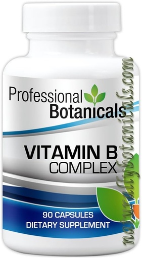 [BRSWIZIBBMMRCEDA] Professional Botanicals Vitamin B Complex - 90 Vegetarian Capsules