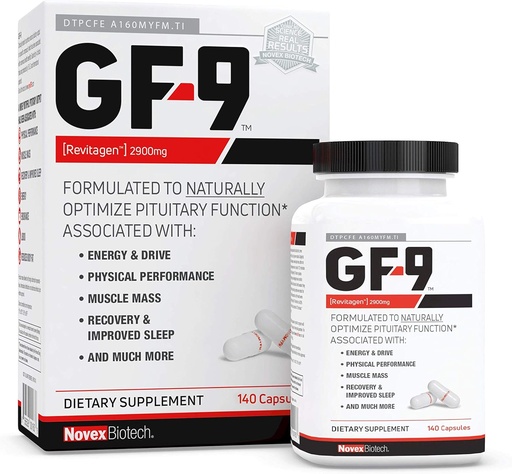 [BRSWG2T5B4JWOALZ] GF-9 – 140 Count - Supplements for Men - Male Supplements - Boost Critical Peptide That Supports Energy, Drive, Physical Performance & More