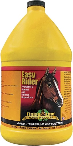 [BRSW2Y33BUIREGQ6] Finish Line Easy Rider Equine Supplement 128 oz