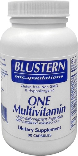 [BRSROHA7AFYGK33X] Multivitamin Supplement for Women & Men - Daily Support with Essential Nutrients, Antioxidant Complex, CoQ10 and Lutein for Enhanced Immunity, Brain Function, and Eye Health - 90 Capsules