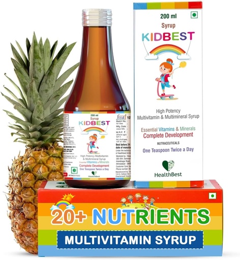 [BRSROZICBB6AE2TZ] Kidbest Multivitamínový sirup pre deti 3-13 rokov 