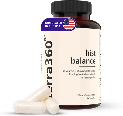 [BRSRAGI5AANBUCT5] Digestive Enzymes for Women Men, Dao Supplements histamine Blocker, Stinging Nettles, Quercetin - Immune Support Supplement Histamine Digest & Antioxidant Supplement - 120 Capsules