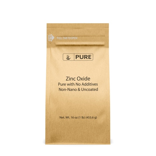 [BRSWGYINB57GGALA] Pure Original Ingredients Zinc Oxide, Eco-Friendly Packaging, Non-Nano (1 Pound)