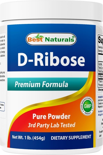 [BRSWKHTQCYBGIEDK] Best Naturals D-Ribose Powder 1 Pound