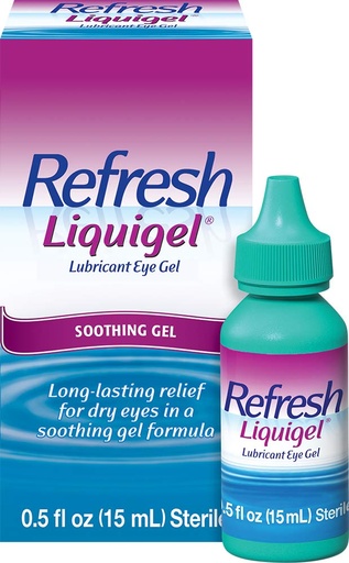 [BRSWIYTZOYPW2GTK] REFRESH LIQUIGEL Lubricant Eye Gel, 0.5 fl oz (15 mL)