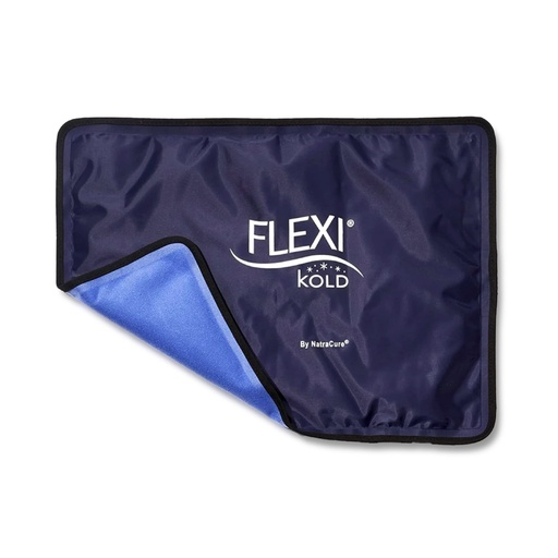[BRSWGGDYBUFBUF3P] FlexiKold Reusable Gel Large Ice Pack with Straps – Cold Compress Gel Cold Pack for Injuries – Flexible Medical Ice Wrap for Back, Shoulders, Legs, Knees, Sciatica, Muscle Pain – Standard