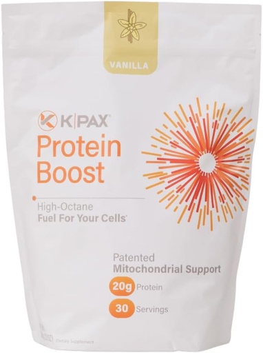 [BRSROHYDOZ6AGGTJ] K* PAX KPAX Immune Protein Blend, laguntza mitokondriala Formula + Superfood berdea eta Probiotikoak Vanilla 2 -Pound