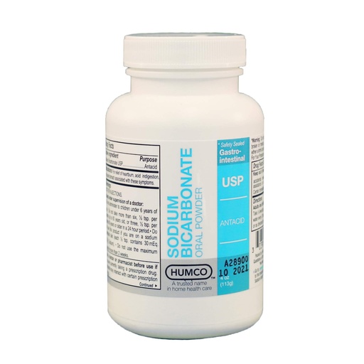 [BRSWGZL2BYHAE3Y7] 268594001 Sodium Bicarbonate Oral 4 oz, Shape