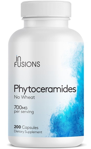 [BRSROCD5B4AROGQ6] Phytoceramides 200 Capsules Skin Repair Rejuvenation Anti-Aging Support Plant-derived Ceramides 700mg Gluten Free Non-GMO