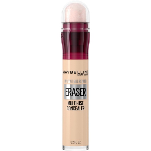 [BRSWG2QOCUOQ4HYV] Maybelline Instant Age Rewind Eraser Dark Circles Treatment Multi-Use Concealer, 100, 1 Count (Packaging May Vary)