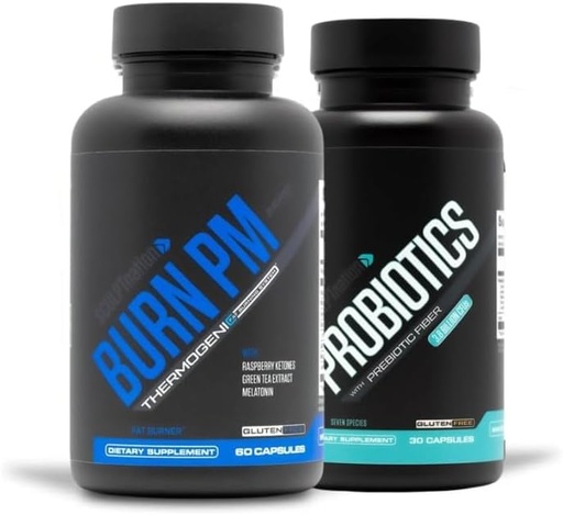 [BRSROAYZB4FRGCQV] Sculpt Nation by V Shred Burn PM and Premium Probiotics Bundle