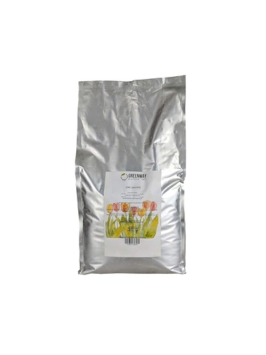 [BRSWKZD6BB4RM3LK] Greenway Biotech, Inc. Zinc Sulfate Powder 35.5% Monohydrate Plus 16.5% Sulfur - 25 Pounds