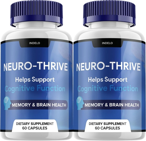 [BRSROBA3BUBQA2A4] (2 пакета) Neuro Thrive Brain Supplement, Neuro Thrive for Memory Formula, Neuro-Thrive PQQ to Reduce the Negative Effects of Brain Fog Neuro-Thrive Cognitive Function NeuroThrive Reviews (120 капсул)