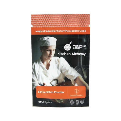 [BRSWIEA5BJYWOCDY] Pure Soy Lecithin Powder Vegan OU Kosher Certified - 50g/2oz