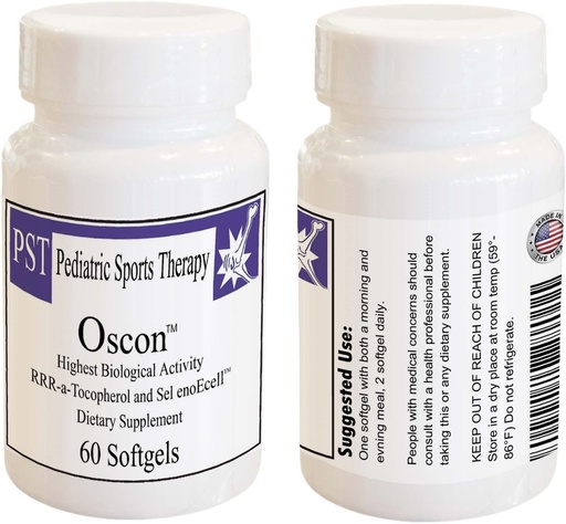 [BRSWKHDYDN6AOGDX] Oscon 60 ct - RRR-a-tokoferol a selén Nutraceutical Supplement