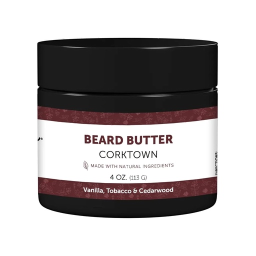 [BRSRAAYEOF5BQALZ] Detroit Grooming Co. Beard Butter for Men | Softens, Thickens & Hydrates with Safflower Oil & Shea Butter | Corktown Scent, 4oz