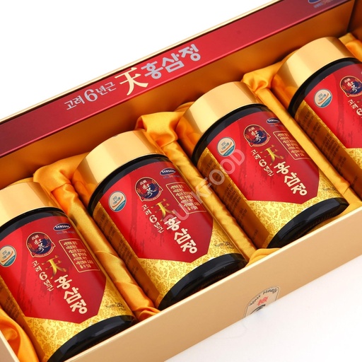 [BRSWIAAKDINAG3Q5] Korean 6years Root Red Ginseng Gold Extract, 240g(8.5oz) X 4ea, Saponin, Panax