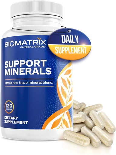 [BRSWGZ37B4NGGDTK] BioMatrix Mineral Supplement για άνδρες και γυναίκες, Χηλικά Ορυκτά 